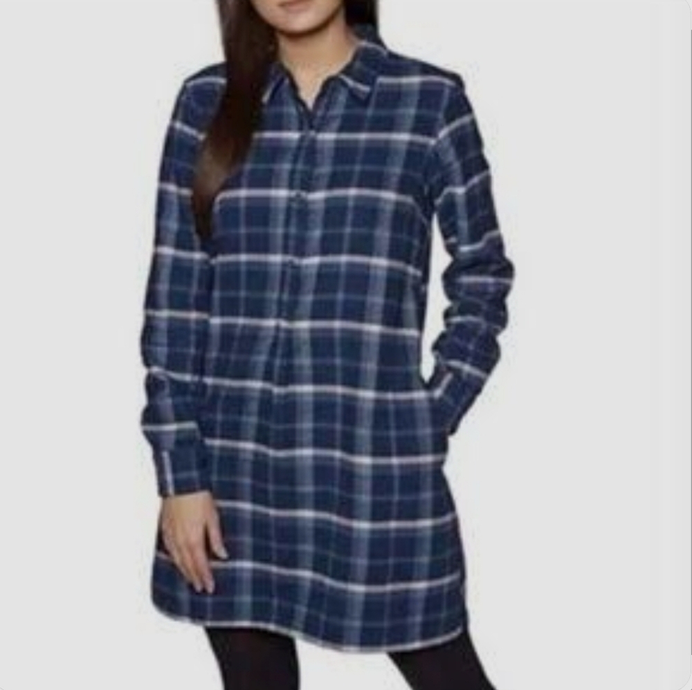Patagonia Dress Fjord Flannel Shirt Size L Organic Cotton
